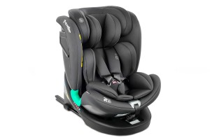 FOTELIK SAMOCHODOWY OBROTOWY LEONARDO 360° CZARNY 40-150 CM i-Size R129 + ISOFIX