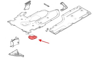 BMW SERIA 6 E64 CABRIO 2004-2010 ZAŚLEPKA KORKA SPUSTU OLEJU 51757195903