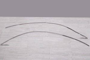 TOYOTA RAV4 2013-2019 STALOWE GÓRNE LISTWY SZYB