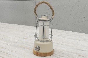 LAMPA LED VINTAGE CREAM ZE SZNUREM