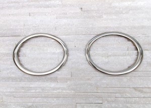VOLKSWAGEN AMAROK I 2009-2020 STAL OZDOBNE NAKŁADKI HALOGENÓW PRZÓD
