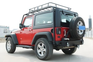JEEP WRANGLER JK 2007-2018 2D BAGAŻNIK DACHOWY Z KOSZEM