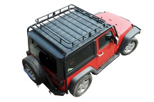 JEEP WRANGLER JK 2007-2018 2D BAGAŻNIK DACHOWY Z KOSZEM