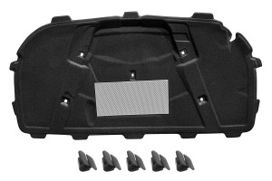 AUDI A5 8T CABRIO 2009-2017 WYGŁUSZENIE MASKI KOMPLET ZE SPINKAMI 8T0863825H