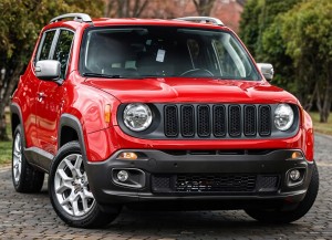 JEEP RENEGADE I BU 2015-2018 PRZED LIFTINGIEM WKŁADKI GRILLA CZARNE 5XB16TZZAA