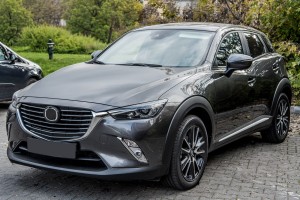 MAZDA CX-3 DK 2015-2021 LISTWY PRZEDNICH HALOGENÓW