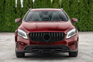 MERCEDES GLA X156 2017-2019 PO FACELIFTINGU GRILL GT PANAMERICANA CZARNY