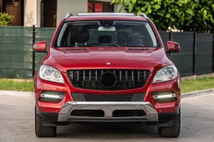 MERCEDES ML W166 2011-2015 GRILL PANAMERICANA GT CZARNY