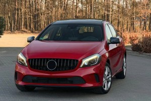 MERCEDES A-CLASS W176 2015-2018 PO FACELIFTINGU GRILL GT PANAMERICANA CZARNY
