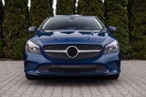 MERCEDES CLA C117 2017-2019 PO FACELIFTINGU GRILL DIAMOND SREBRNY