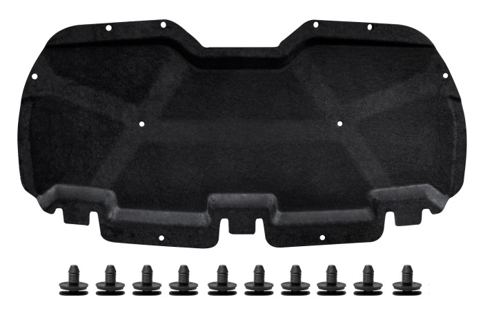 PEUGEOT 301 2012-2020 WYGŁUSZENIE MASKI Z KOMPLETEM SPINEK 9805488280