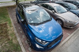 FORD ECOSPORT MK2 II 2013+ RELINGI DACHOWE OEM CZARNE