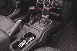 JEEP WRANGLER JL 2018+ ORGANIZER LEWARKA ZMIANY BIEGÓW