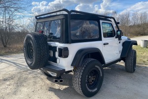 JEEP WRANGLER JL 2018+ PODWÓJNY TUNINGOWY WYDECH