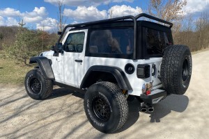 JEEP WRANGLER JL 2018+ PODWÓJNY TUNINGOWY WYDECH