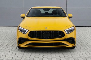 MERCEDES CLS C257 2021-2023 PO FACELIFTINGU Z KAMERĄ GRILL GT PANAMERICANA CZARNY