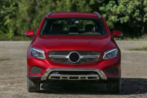 MERCEDES GLC COUPE C253 2015-2019 PRZED LIFTINGIEM GRILL DIAMOND SREBRNY