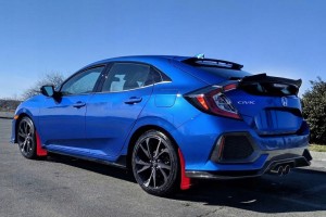 HONDA CIVIC X 2016-2021 HATCHBACK SPOILER TYLNY