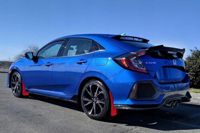 HONDA CIVIC X 2016-2021 HATCHBACK SPOILER TYLNY