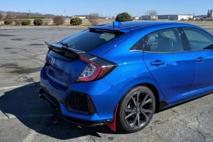 HONDA CIVIC X 2016-2021 HATCHBACK SPOILER TYLNY