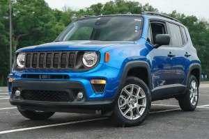 JEEP RENEGADE I BU 2018-2022 PO FACELIFTINGU GRILL CZARNY 6VN65LXHAA