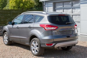 FORD ESCAPE MK3 III 2013-2016 PRZED FACELIFTINGIEM NAROŻNIK LEWY ZDERZAKA TYLNEGO DV4517A895AA