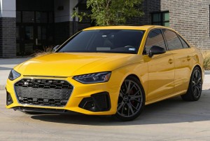 AUDI S4 B9 2019-2024 PO FACELIFTINGU RAMKA GRILLA CHROMOWANA 8W0853651D