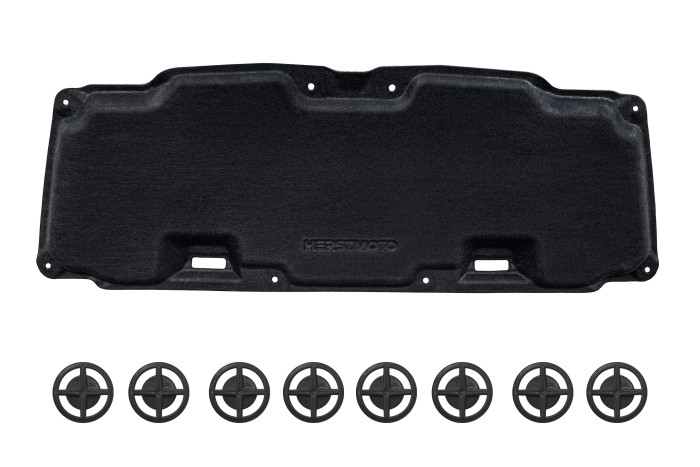NISSAN JUKE I F15 2010-2019 WYGŁUSZENIE MASKI ZE SPINKAMI 658401KK0B
