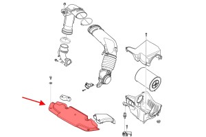 VOLVO V40 II 2012-2019 KIEROWNICA POWIETRZA GÓRNA 31319357