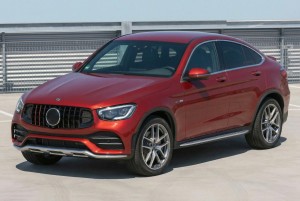 MERCEDES GLC COUPE C253 2019-2022 PO FACELIFTINGU GRILL PANAMERICANA GT BRABUS STYLE CZARNY Z KAMERĄ PASUJE TYLKO DO WERSJI AMG