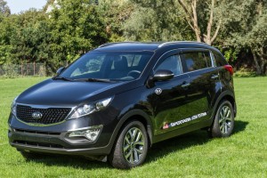 KIA SPORTAGE 2010–2015 OWIEWKI SZYB PRZEDNIE GÓRNE 2 SZTUKI LEWA + PRAWA