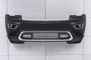 JEEP GRAND CHEROKEE IV WK2 2017-2021 DRUGI FACELIFTING KOMPLETNY ZDERZAK PRZEDNI 6EB83TZZAA