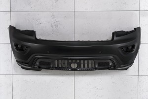 JEEP GRAND CHEROKEE IV WK2 2017-2021 PO DRUGIM FACELIFTINGU KOMPLETNY ZDERZAK PRZEDNI Z PDC BEZ SPRYSKIWACZY 68333498AA