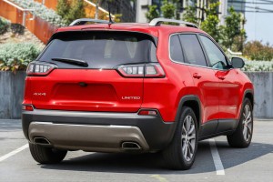 JEEP CHEROKEE V KL 2018-2023 PO FACELIFTINGU KOMPLETNY ZDERZAK TYLNY BEZ PDC 68407957AA