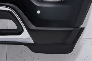 JEEP GRAND CHEROKEE IV WK2 2017-2021 DRUGI FACELIFTING KOMPLETNY ZDERZAK PRZEDNI Z PDC BEZ SPRYSKIWACZY Z GRILLEM 68333498AA