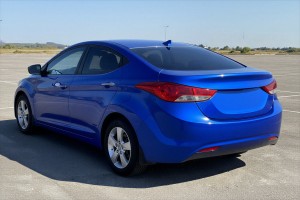 HYUNDAI ELANTRA V MD 2010-2013 PRZED FACELIFTINGIEM KOMPLETNY ZDERZAK TYLNY BEZ PDC 866113X000