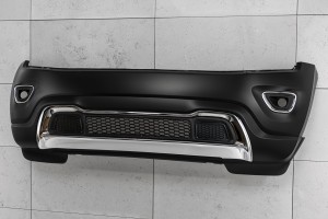 JEEP GRAND CHEROKEE IV WK2 2014-2017 PO FACELIFTINGU KOMPLETNY ZDERZAK PRZEDNI BEZ PDC 1WL27TZZAC