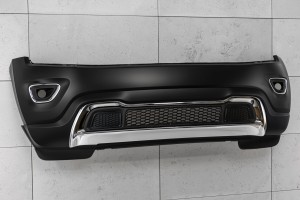 JEEP GRAND CHEROKEE IV WK2 2014-2017 PO FACELIFTINGU KOMPLETNY ZDERZAK PRZEDNI BEZ PDC Z GRILLEM 1WL27TZZAC