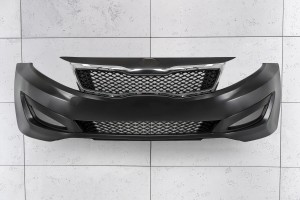 KIA OPTIMA III TF 2010-2013 PRZED FACELIFTINGIEM KOMPLETNY ZDERZAK PRZEDNI Z GRILLEM 865112T000