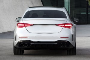 MERCEDES C-CLASS W206 2021+ SPOILER KLAPY TYLNEJ
