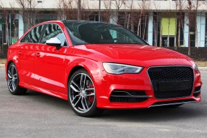 AUDI A3 8V 2013-2016 PRZED FACELIFTINGIEM ATRAPA CHŁODNICY GRILL STYLIZACJA NA S3 CZARNY + PDC
