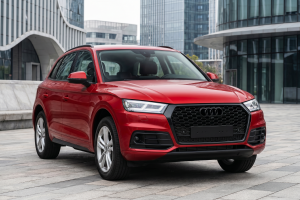 AUDI Q5 80A FY 2017-2020 PRZED FACELIFTINGIEM ATRAPA CHŁODNICY GRILL STYLIZACJA SQ5 CZARNY + PDC