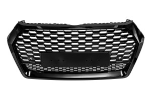 AUDI Q5 80A FY 2017-2020 PRZED FACELIFTINGIEM ATRAPA CHŁODNICY GRILL STYLIZACJA SQ5 CZARNY + PDC