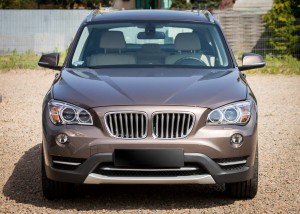 BMW X1 I E84 2009-2015 WYPRZEDAŻ NAKŁADKI NA LAMPY PRZEDNIE