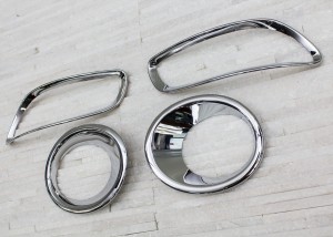 HYUNDAI SANTA FE 2010-2012 WYPRZEDAŻ OSŁONA HALOGENU PRZÓD+ TYŁ
