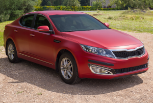 KIA OPTIMA III 2011-2015 WYPRZEDAŻ  NAKŁADKI NA LAMPY PRZEDNIE