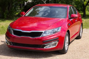 KIA OPTIMA III 2011-2015 WYPRZEDAŻ NAKŁADKI NA LAMPY PRZEDNIE
