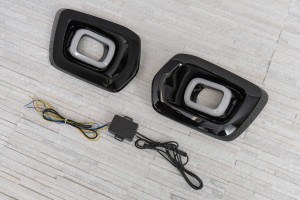 FORD RANGER T8 2019+ WILDTRAK ŚWIATŁA DRL LED DO JAZDY DZIENNEJ PRAWE + LEWE POD LAMPY PRZECIWMGIELNE