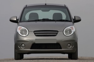 KIA PICANTO I SA 2007-2011 PO FACELIFTINGU CHROMOWANE NAKŁADKI NA LUSTERKA