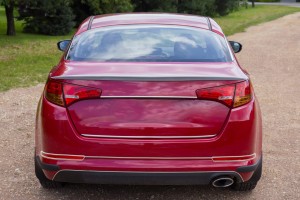 KIA OPTIMA III TF 2010-2013 PRZED FACELIFTINGIEM NAKŁADKI NA TYLNE LAMPY PRZECIWMGIELNE